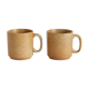 Paire de tasses en grès