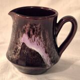 Vallauris milk jug, glazed ceramic, brown old rose A152-2