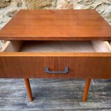 Vintage Scandinavian style bedside table, circa 1960's