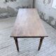 Bistro farmhouse table cherry wood turned legs 180cm