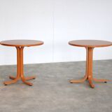 Vintage round dining table | table | bistro table | 1970s