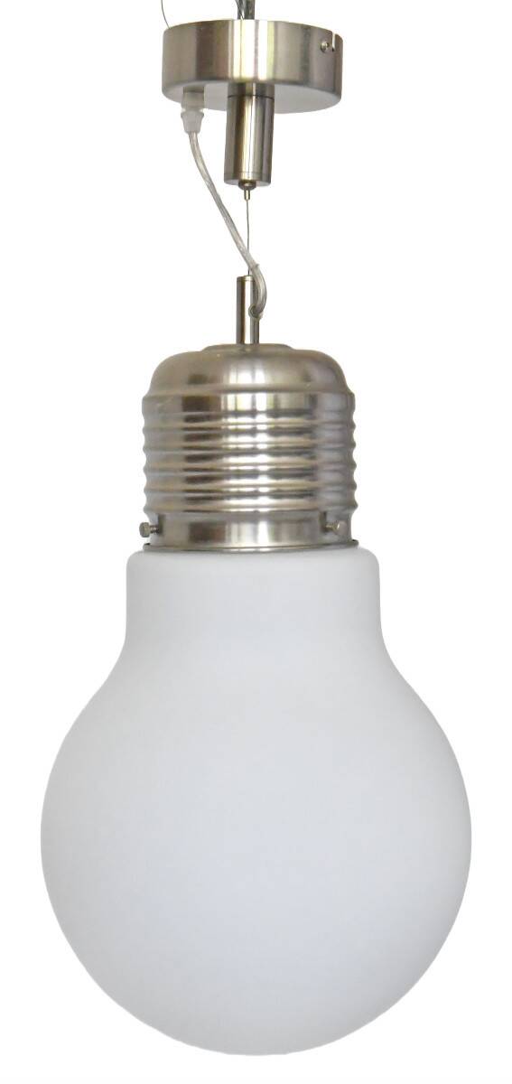 Giant suspension bulb by Agemob International from the 1980s.