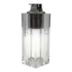 Clear Lucite table lighter, Italy 1970s
