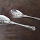 Metal salad servers