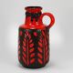 Large Ceramic Art Vase "Fat Lava" by Scheurich, West Germany, 1970s