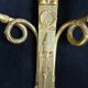rare applique 1st Empire solid bronze Egyptian sphinx