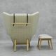 Boconcept Hamilton chair +footstool
