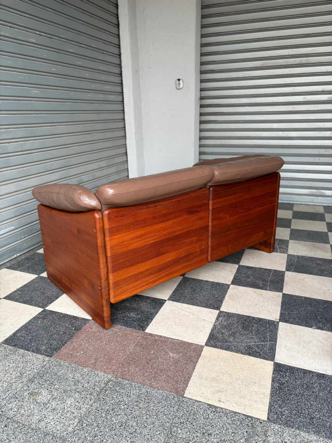 Canapé danois en teck massif Mikael Laursen