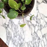 Art Deco marble buffet table