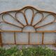 Vintage rattan headboard 2 seats 150 x 103 cm
