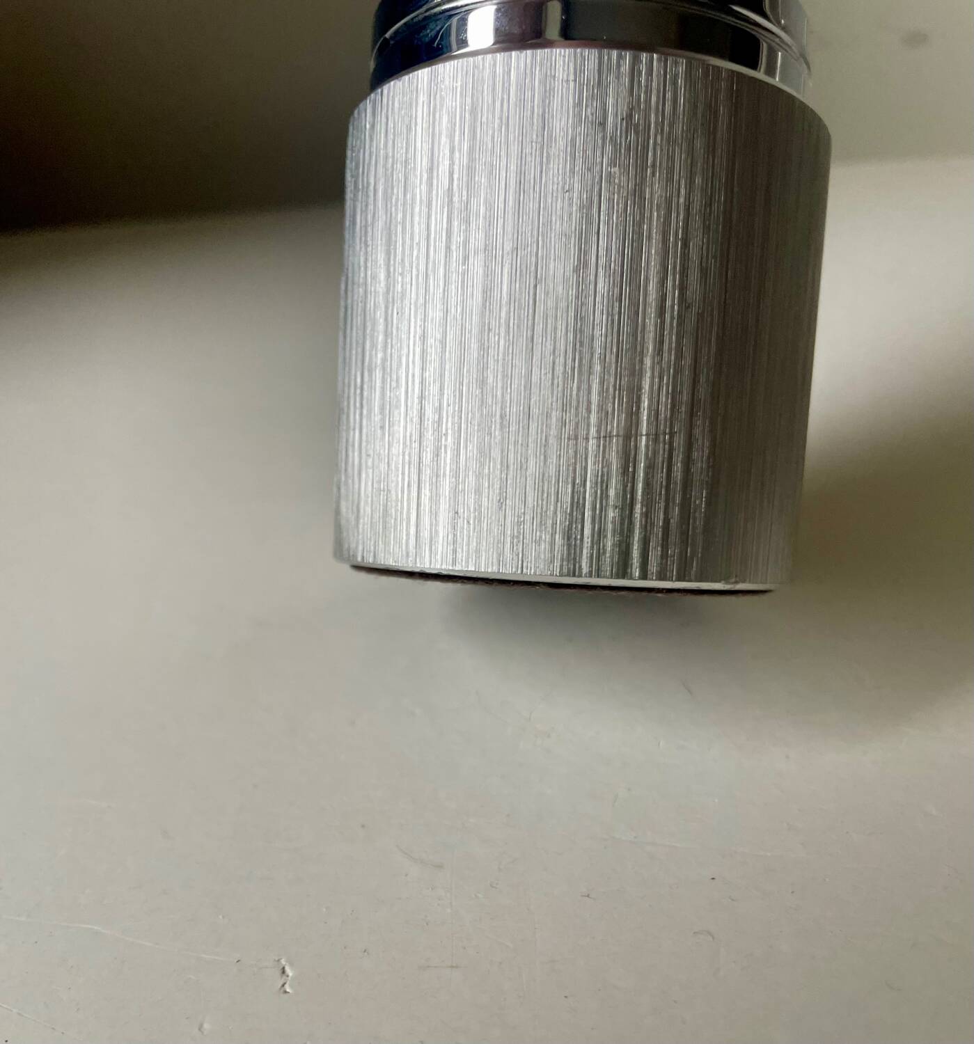 Vintage Japanese Metal Table lighter Modernist design IM Corona