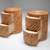 Pair of side tables Vivai del Sud 1970