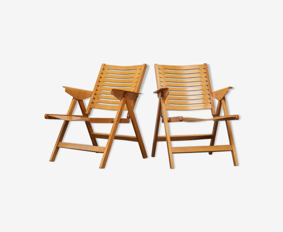 Ensemble de 2 chaises Rex après la conception de Niko Kralj