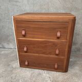 Small late Art Deco chest of drawers