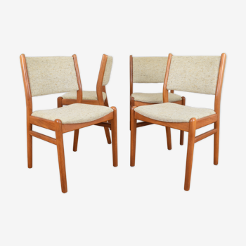 Mid-century danish teak chairs 1960