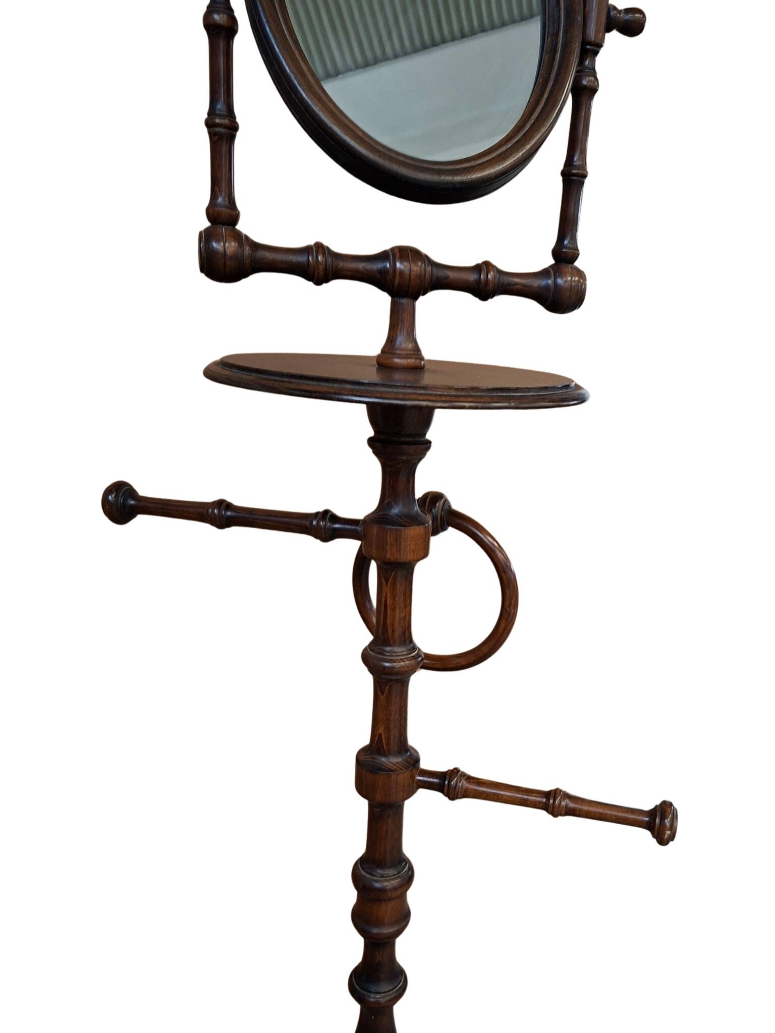 Elegante Piantana da Bagno in Faggio