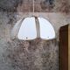 Suspension structure metal and linen