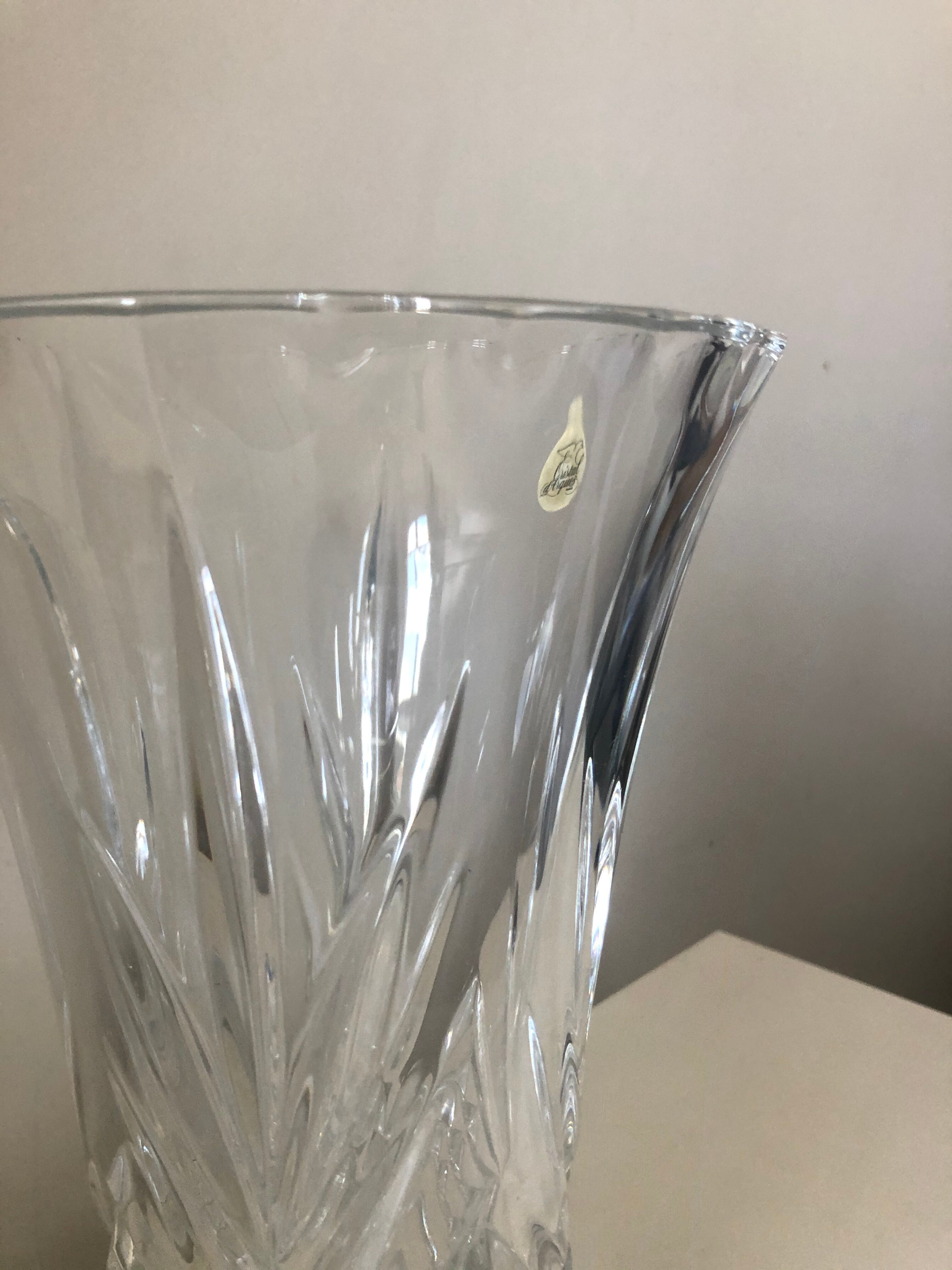 Crystal vase
