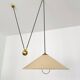Large Adjustable Pendant Lamp with Counterweight by Florian Schulz