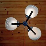 1970s vintage geometric pendant light