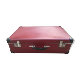 Old cardboard suitcase