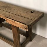 Old workbench in raw solid oak 1920