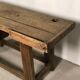 Old workbench in raw solid oak 1920