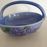 Basket in the blues in Barbotine