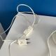 Lamp aluminor white beige dome / mushroom