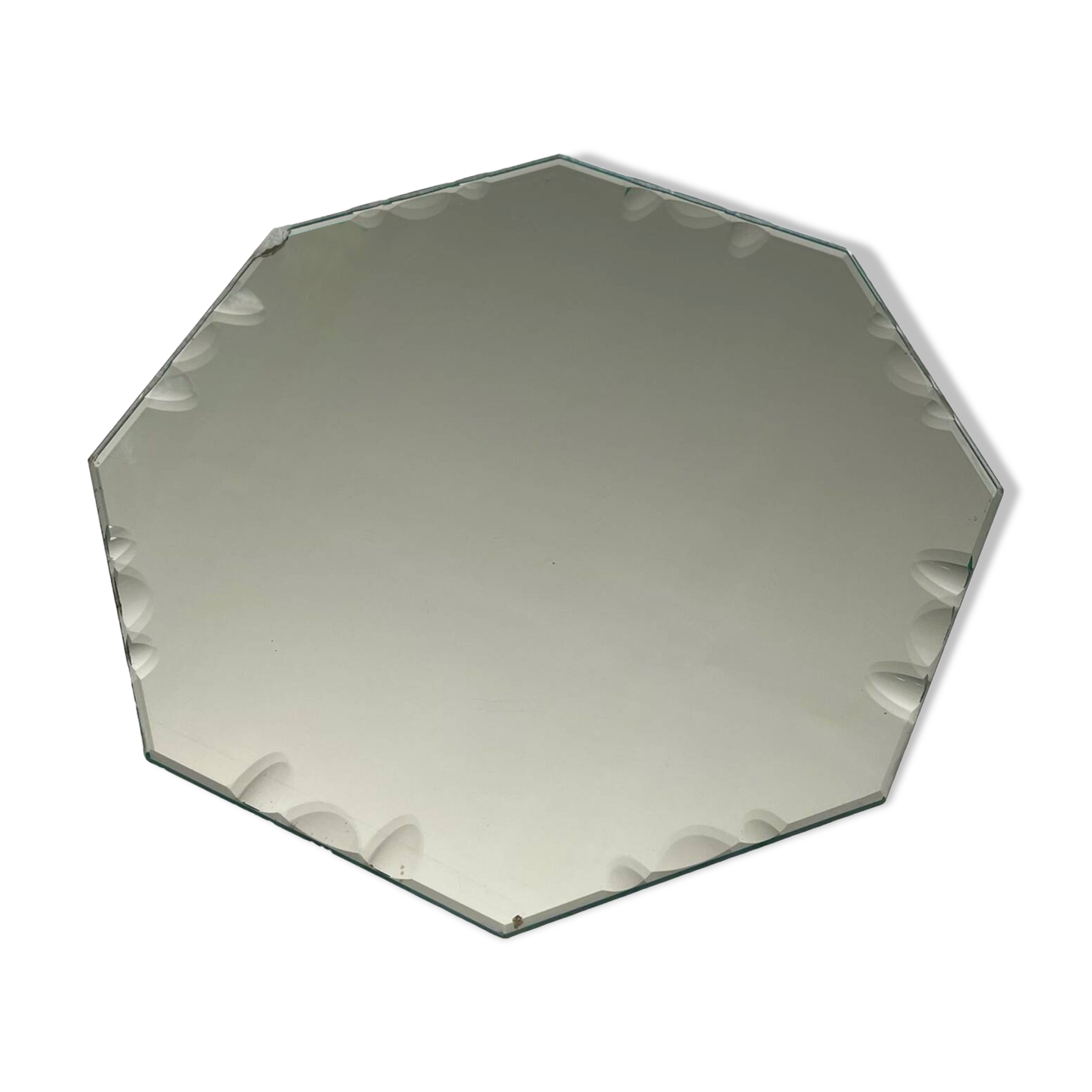 Miroir biseauté octogonal