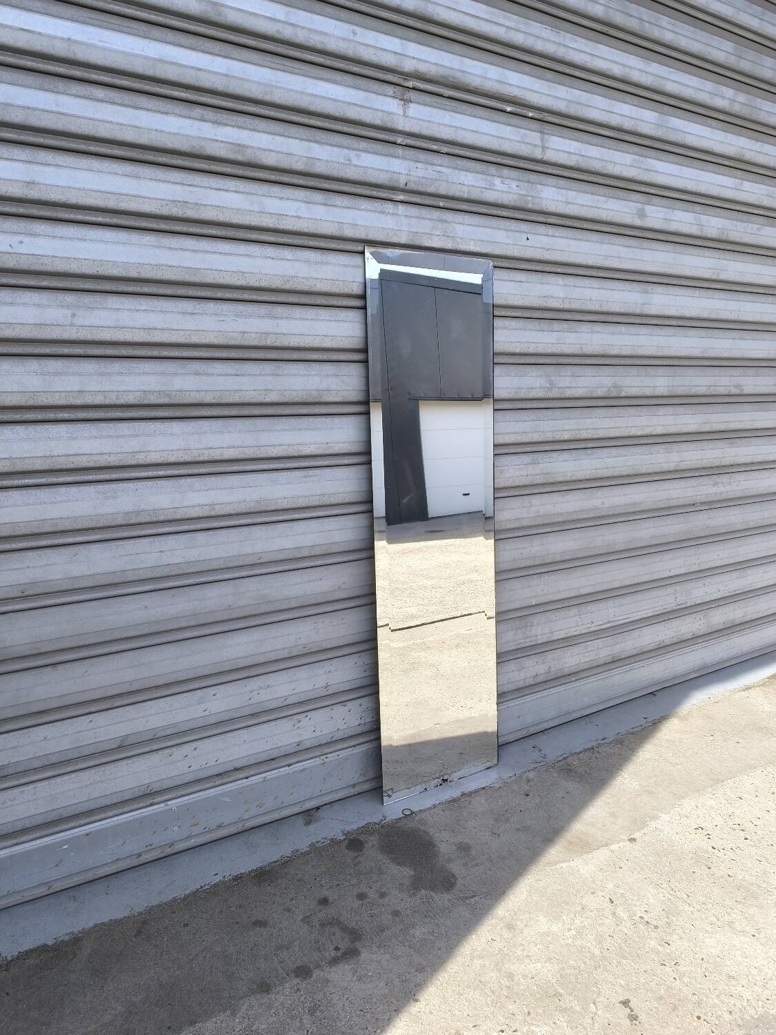 Art Deco Beveled Mirror 123 x 36