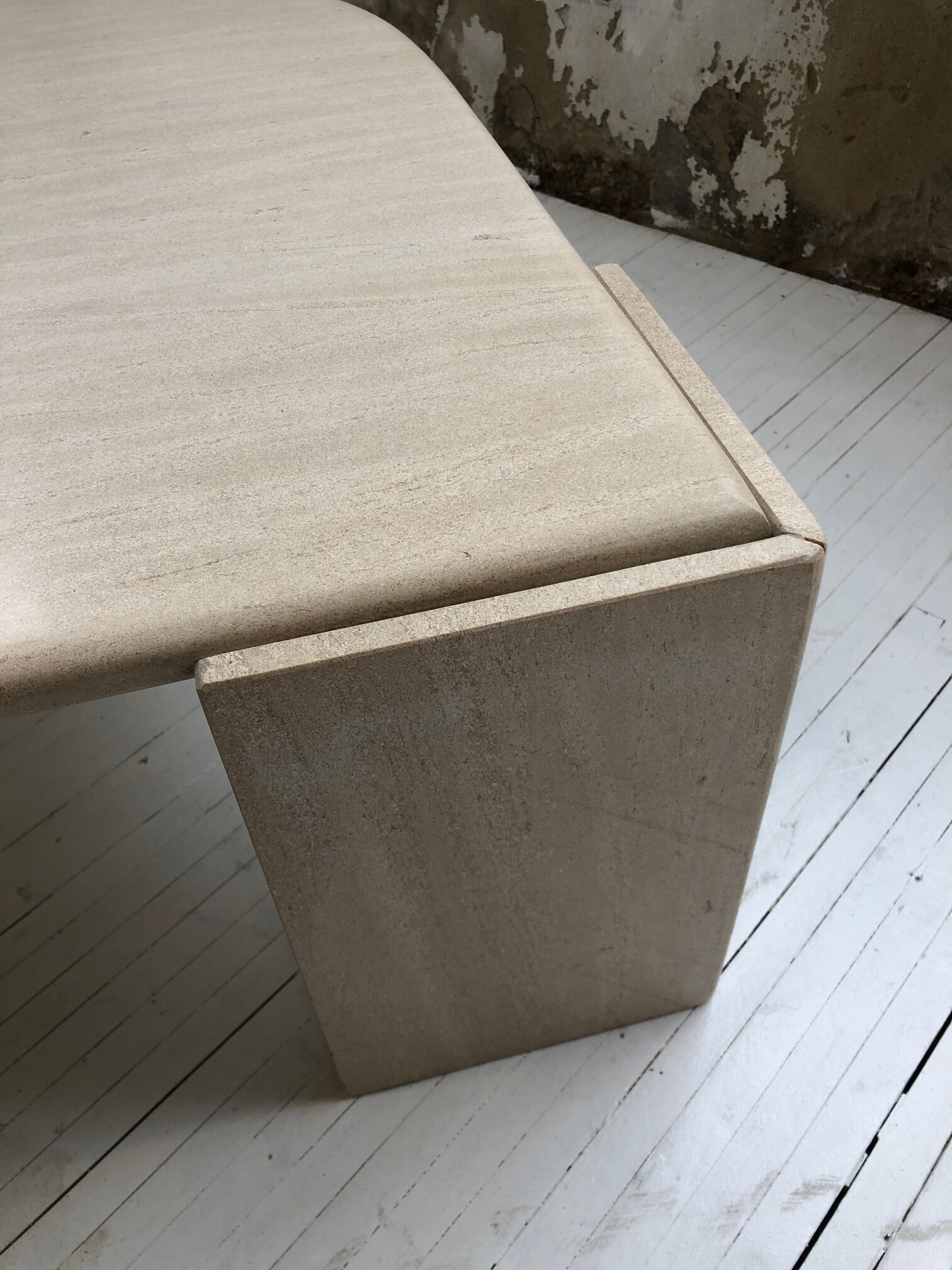 Stone eye coffee table