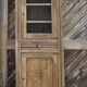 Antique solid oak bonnetière: dresser, bookcase..