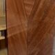 Wardrobe, walnut and mahogany, art deco - 1930 / 1940
