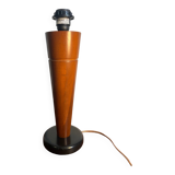 Wooden table lamp base