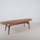 Danish 'Surfboard' coffee table by Arne Hovmand Olsen for Mogens Kold, 1950