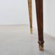 Louis XVI Style Gold-Toned Wall Console with Onyx Marble Top, Italy, 20th C