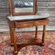 Empire 19th century mahogany hairdresser