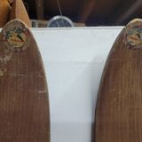 Paire de skis ancien