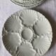 Vintage oyster plates