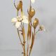 Hans Kögl. In the style of. Floral floor lamp, Hollywood Regency, 1970s.