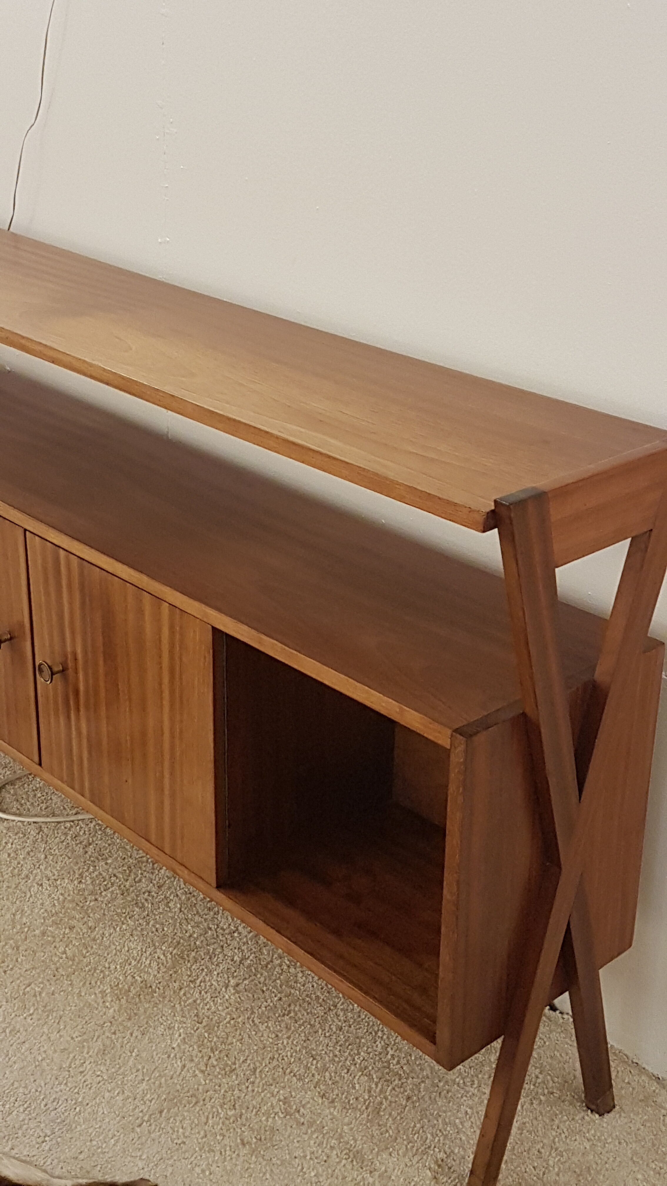 Scandinavian shelf, 50s/60s