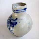 Ancien grand pichet 32 cm en grès de betschdorf alsace france
