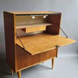 Secretary desk storage unit, 1950s-60s