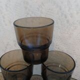 10 vintage water glasses