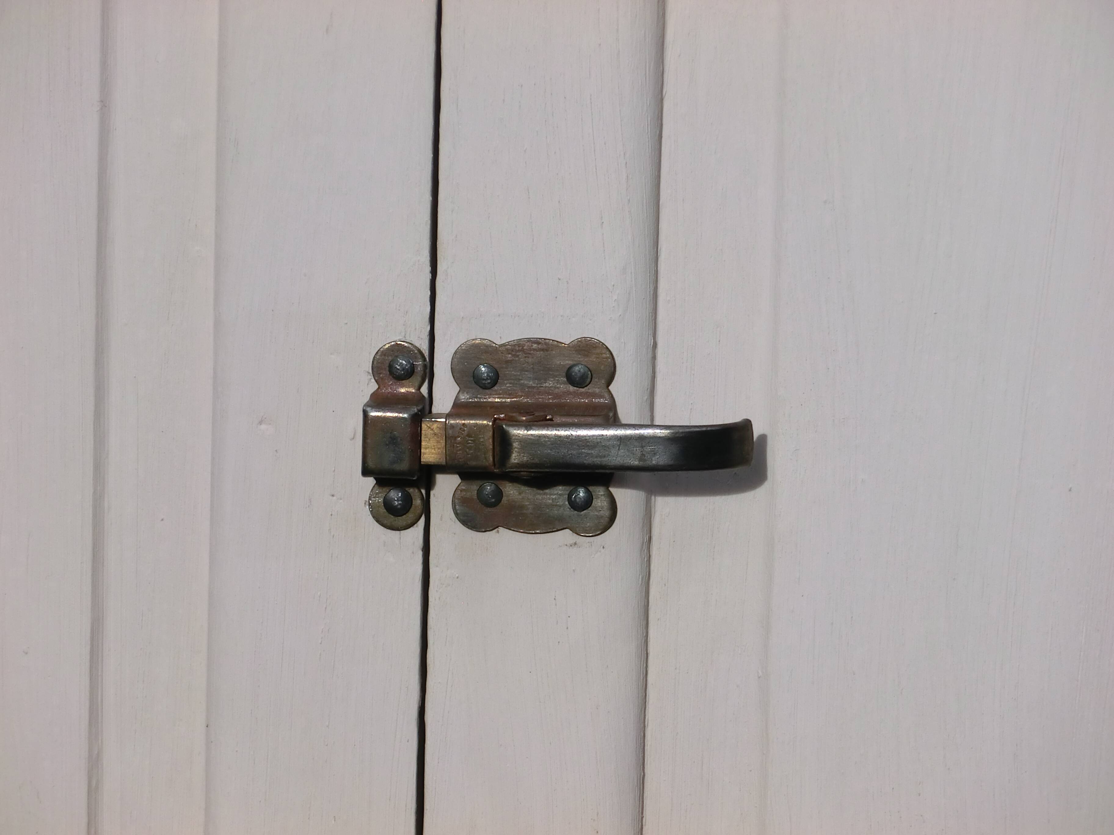 Old bistro icebox in solid oak - Small sideboard