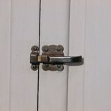 Old bistro icebox in solid oak - Small sideboard