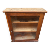Vintage oak primary school display case