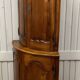 Double Body Corner Cabinet in Walnut from the end of the 19th century