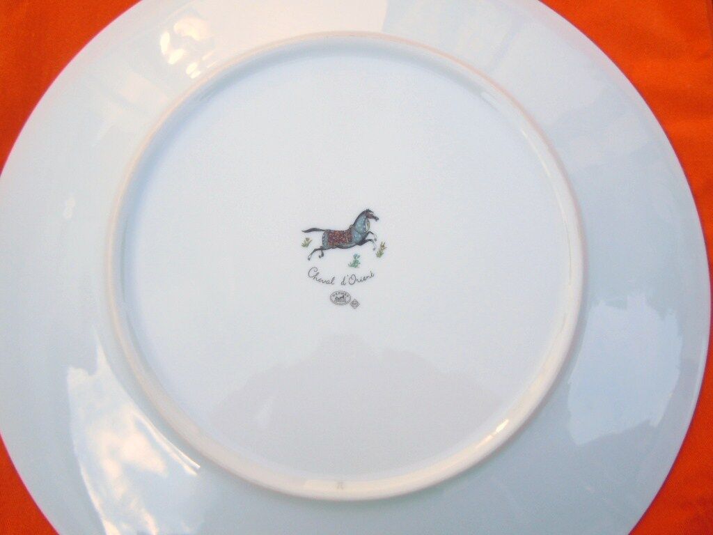 Porcelain plate Hermes